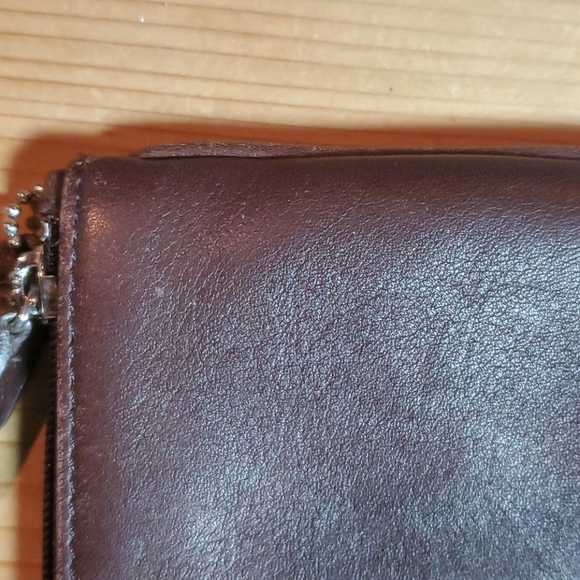 Coach leather wallet - Picture 9 of 11